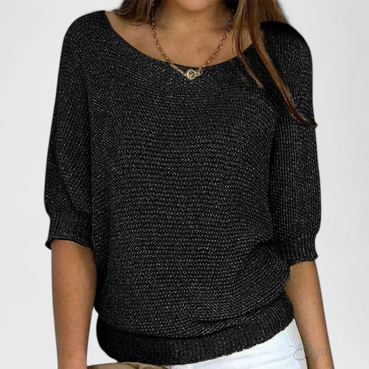 Maureen | Avslappet Batwing-genser