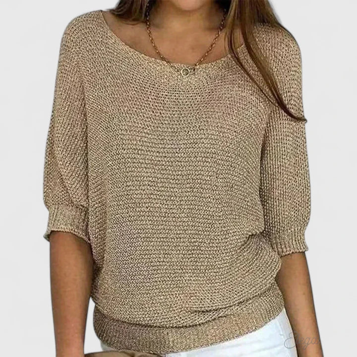 Maureen | Avslappet Batwing-genser