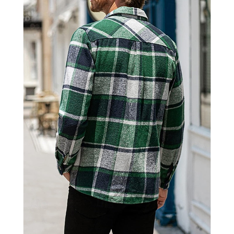 Dawson | Robust Rutet Skjortejakke