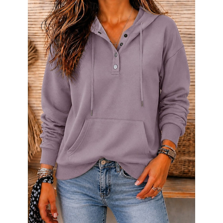 Blythe | Casual hettegenser med knapphals