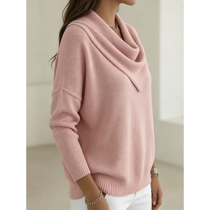 Heather | Elegant genser med halvkulehals