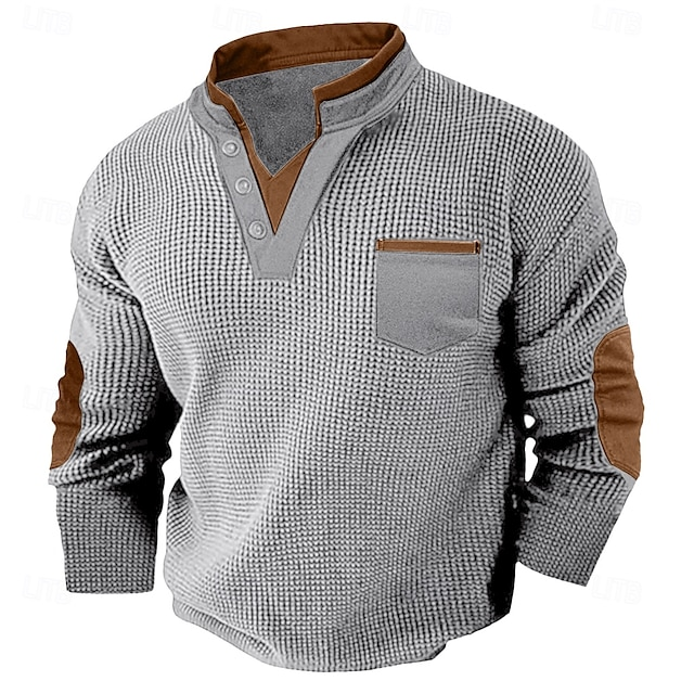 Harvey | Strukturert Henley-skjorte