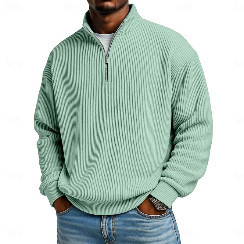 Harlan | Ribbet Quarter-Zip Genser