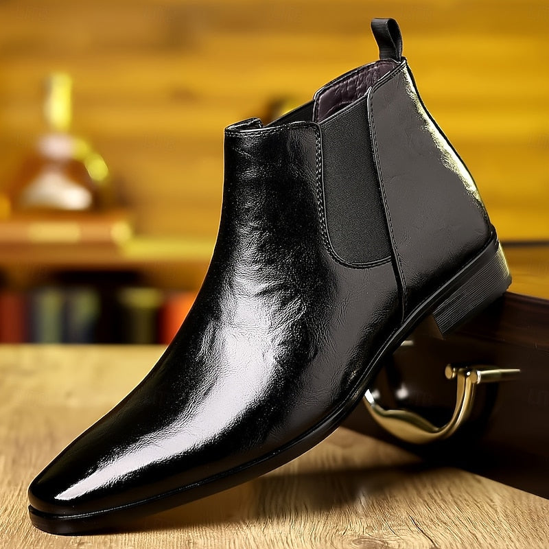 Emory | Polerte Ankel Chelsea Boots