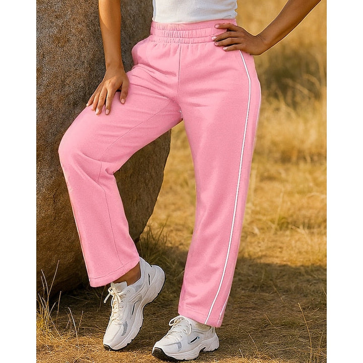 Maisie | Avslappede joggebukser med sidestripe