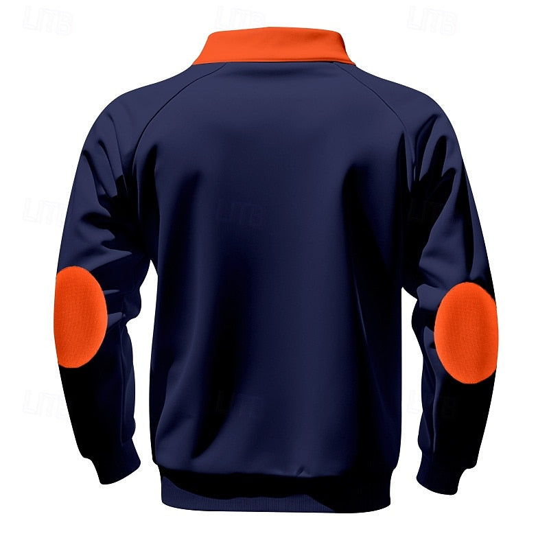 Keith | Quarter-Zip Fargeblokk Genser