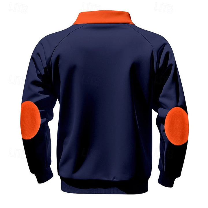 Keith | Quarter-Zip Fargeblokk Genser