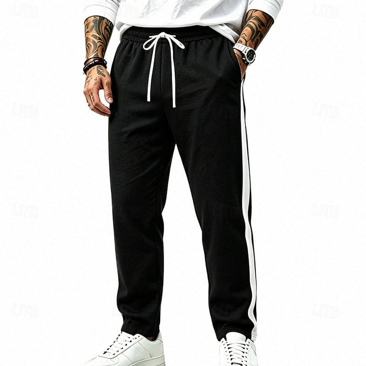 Damian | Avslappede joggebukser med sidestripe
