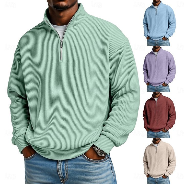Harlan | Ribbet Quarter-Zip Genser