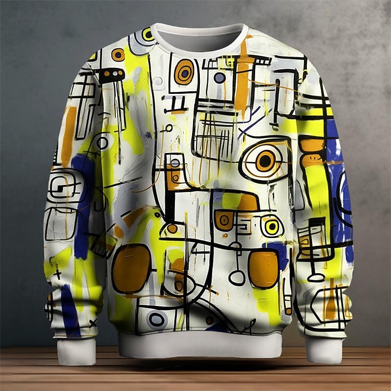 Nash | Kunstnerisk Crew Neck Genser