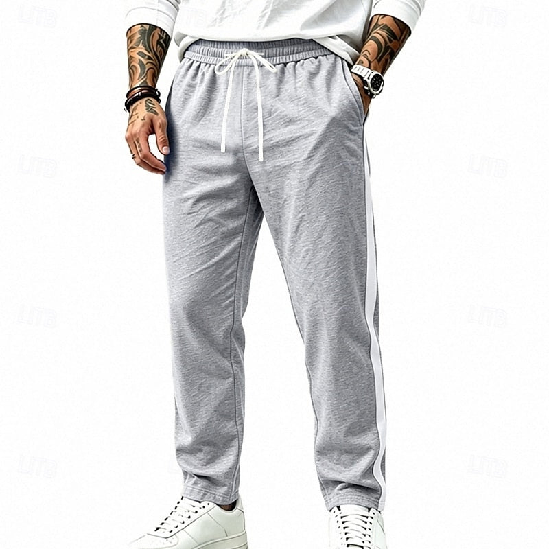 Damian | Avslappede joggebukser med sidestripe