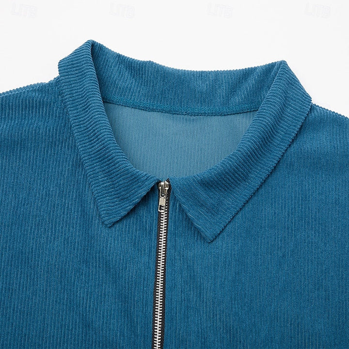 Jasper | Ribbestrikket Teksturjakke
