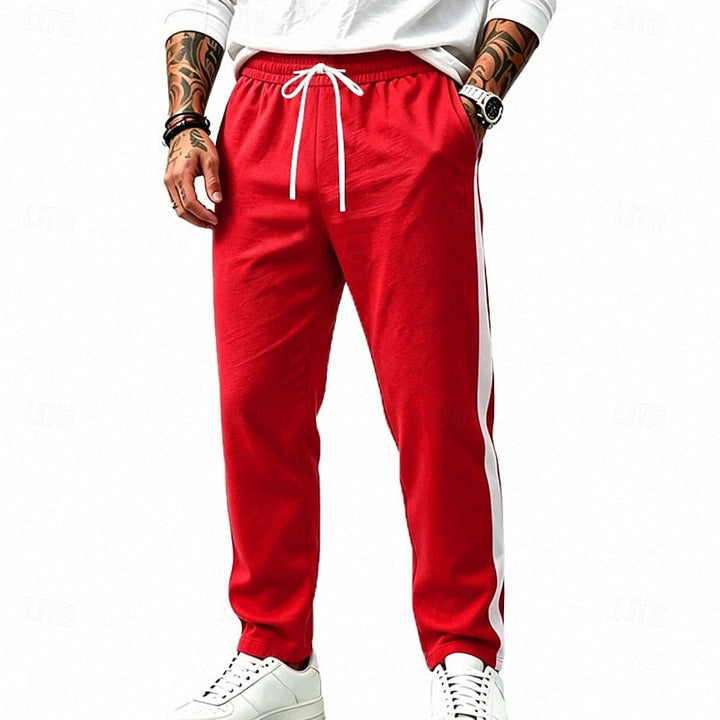 Damian | Avslappede joggebukser med sidestripe