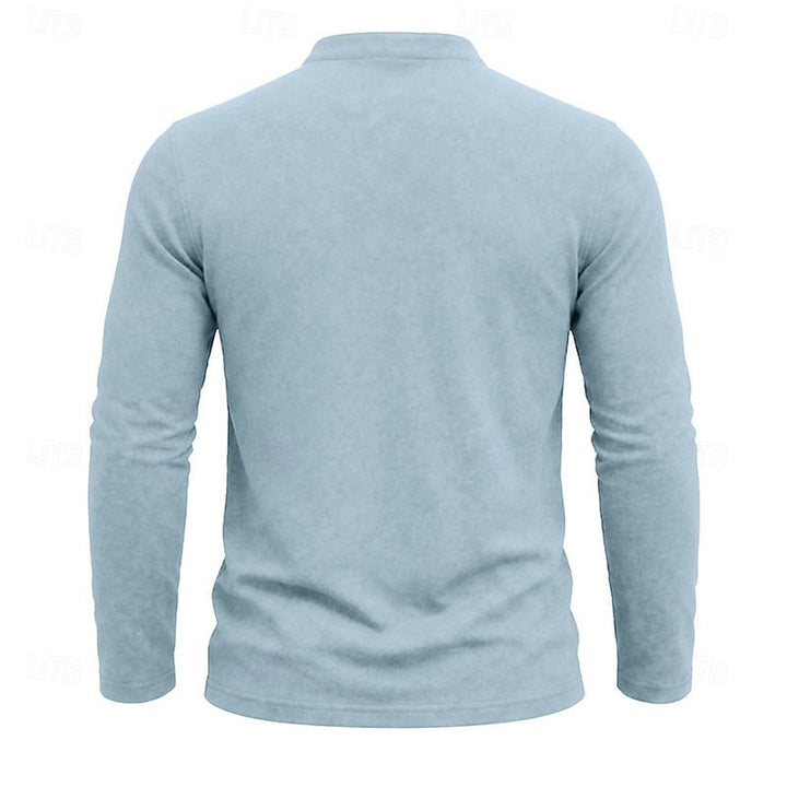 Weston | Klassisk Henley Langermet Skjorte