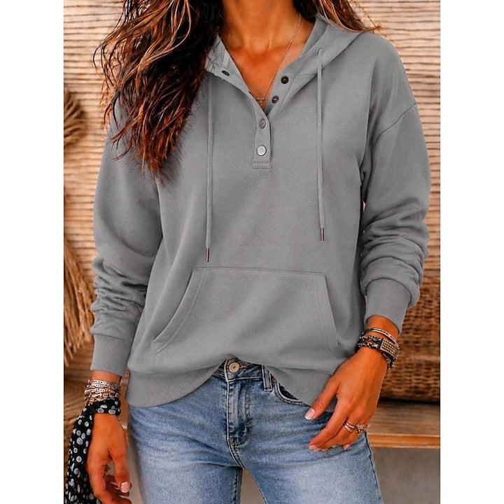 Blythe | Casual hettegenser med knapphals